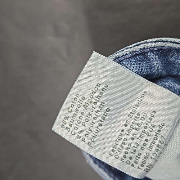 Adrianna Goldsmeid Medium Wash Jeans Janis High Rise Flare 28W - Picture 6 of 11